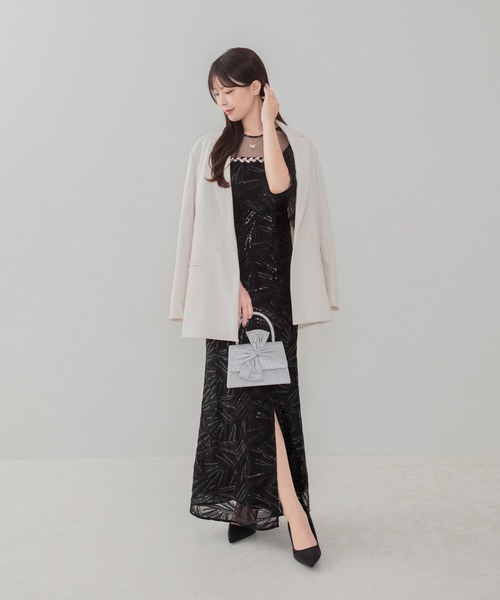 Leja(レジャ)の「【LEJA】グリッタービッグリボン2WAYハンドバッグ結婚式 パーティー 成人式 二次会 同窓会 お呼ばれ オケージョン 20代 30代(ハンドバッグ・レディース・シルバー・FREE)」の16枚目の写真