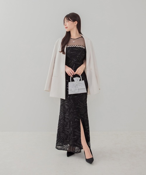 Leja(レジャ)の「【LEJA】グリッタービッグリボン2WAYハンドバッグ結婚式 パーティー 成人式 二次会 同窓会 お呼ばれ オケージョン 20代 30代(ハンドバッグ・レディース・シルバー・FREE)」の15枚目の写真