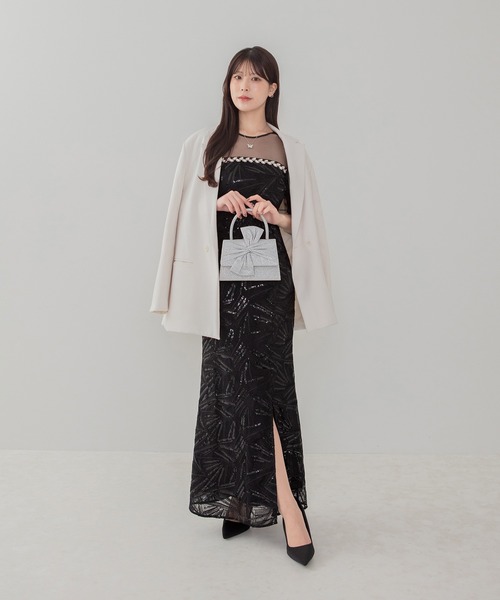 Leja(レジャ)の「【LEJA】グリッタービッグリボン2WAYハンドバッグ結婚式 パーティー 成人式 二次会 同窓会 お呼ばれ オケージョン 20代 30代(ハンドバッグ・レディース・シルバー・FREE)」の14枚目の写真