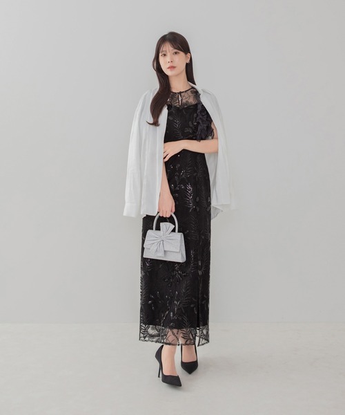 Leja(レジャ)の「【LEJA】グリッタービッグリボン2WAYハンドバッグ結婚式 パーティー 成人式 二次会 同窓会 お呼ばれ オケージョン 20代 30代(ハンドバッグ・レディース・シルバー・FREE)」の13枚目の写真