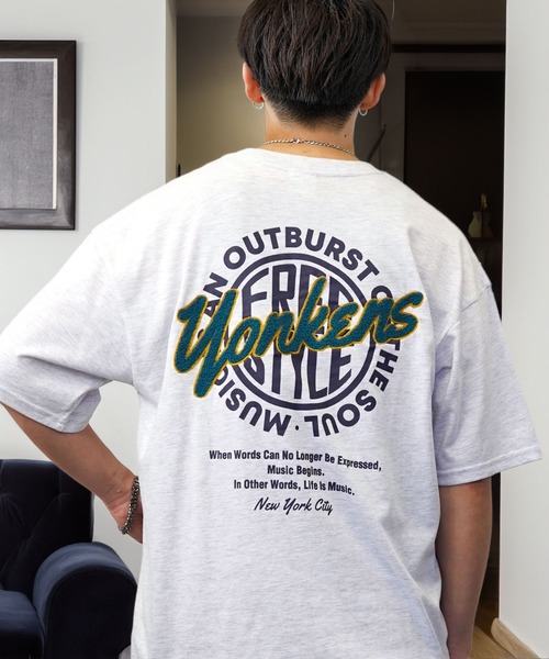 グラフィック 半袖Tシャツ リラックス トップス（Tシャツ/カットソー