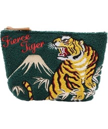 E-COME（イーカム）の「サガラポーチ - 【SAGARA POUCH JAPAN TIGER DARK GREEN WHG-PCH01】（ポーチ）」