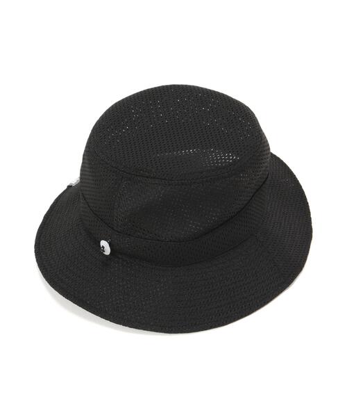 New Balance Golf（ニューバランスゴルフ）の「【new balance golf】ＭＥＳＨ　ＢＵＣＫＥＴ　ＨＡＴ（ハット・レディース・ホワイト/ブラック・FREE）」の3枚目の写真