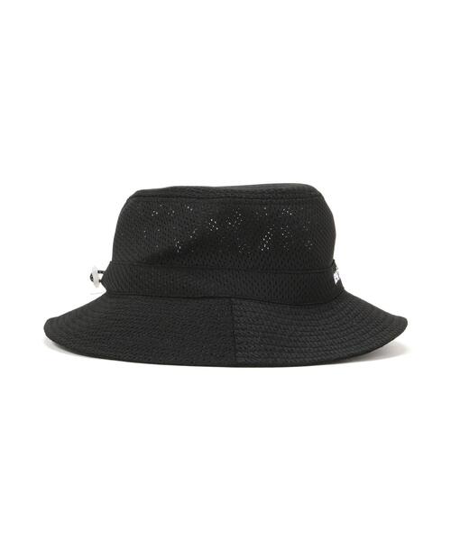 New Balance Golf（ニューバランスゴルフ）の「【new balance golf】ＭＥＳＨ　ＢＵＣＫＥＴ　ＨＡＴ（ハット・レディース・ホワイト/ブラック・FREE）」の5枚目の写真