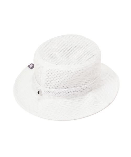 New Balance Golf（ニューバランスゴルフ）の「【new balance golf】ＭＥＳＨ　ＢＵＣＫＥＴ　ＨＡＴ（ハット・レディース・ホワイト/ブラック・FREE）」の8枚目の写真
