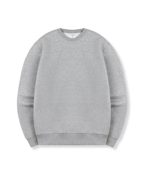 BASIC LABEL（ベーシックラベル）の「Ozz Oversized fit sweatshirt 5 Color [BLBM_2001]（スウェット・レディース・ブラック/ホワイト/ネイビー/アイボリー/グレー・SMALL/MEDIUM/LARGE/X-LARGE）」の4枚目の写真