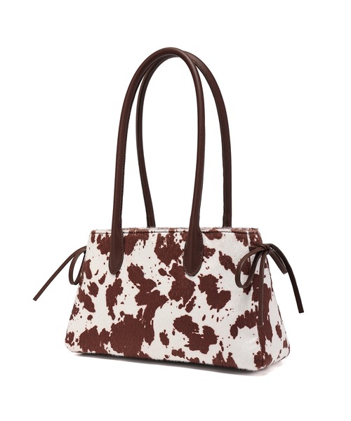 style code(スタイルコード)の「ZOZO限定【STYLE CODE/スタイルコード】カウ柄ハラコ風ボストンバッグ(ボストンバッグ・レディース・ブラウン/ブラック・FREE)」の22枚目の写真