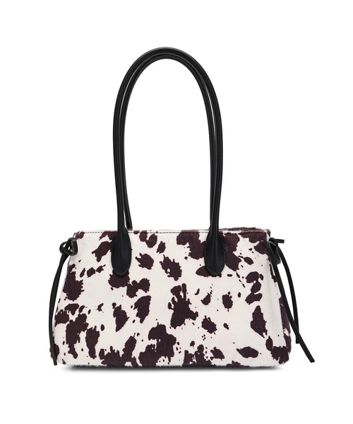 style code(スタイルコード)の「ZOZO限定【STYLE CODE/スタイルコード】カウ柄ハラコ風ボストンバッグ(ボストンバッグ・レディース・ブラウン/ブラック・FREE)」の18枚目の写真