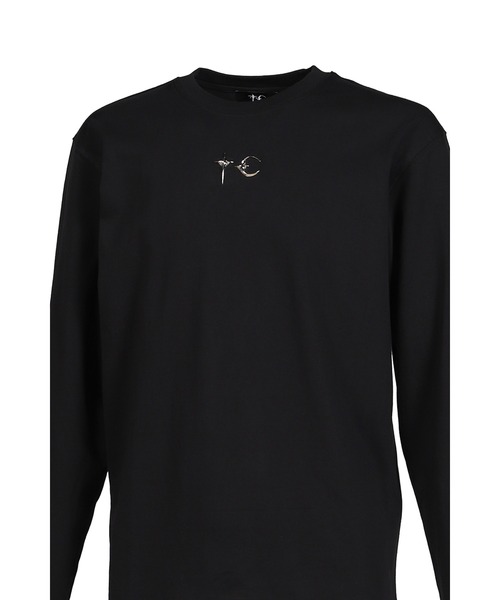 Thug Club(サグクラブ)の「TC BASIC LONG SLEEVE(Tシャツ/カットソー・メンズ・チャコール/ブラック・3/2/1)」の9枚目の写真