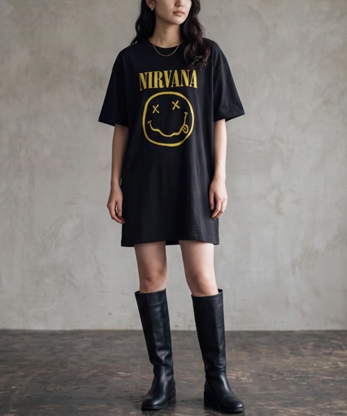 ROCK-OFF(ロックオフ)の「【T23】【ROCK-OFF/ロックオフ】T-SHIRT DRESS(ワンピース・レディース・その他4/その他2/その他6・LARGE)」の1枚目の写真
