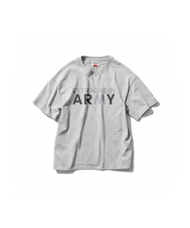 EXTRAORDINARY（エクストラオーディナリー）の「IPFU ARMY TEE MELANGE GREY（Tシャツ/カットソー）」