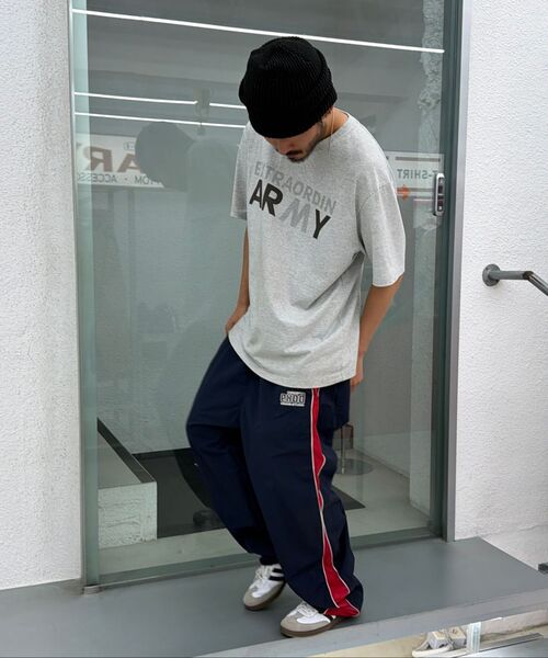 EXTRAORDINARY（エクストラオーディナリー）の「IPFU ARMY TEE MELANGE GREY（Tシャツ/カットソー・メンズ・その他・MEDIUM/LARGE/X-LARGE/XX-LARGE）」の7枚目の写真