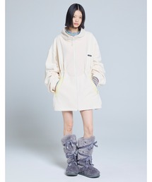 Little sunny bite | fleece bomber jacket(ブルゾン)