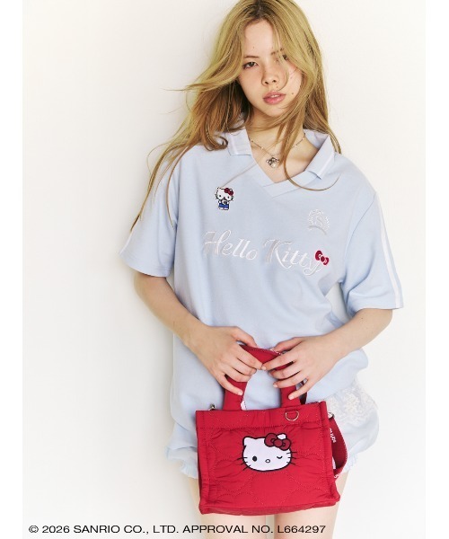 sanrio house（サンリオハウス）の「サッカーTシャツ（Tシャツ/カットソー・レディース・その他3/その他2/その他4・F）」の9枚目の写真