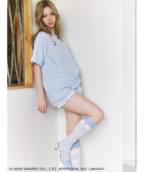 sanrio house（サンリオハウス）の「サッカーTシャツ（Tシャツ/カットソー・レディース・その他3/その他2/その他4・F）」の7枚目の写真