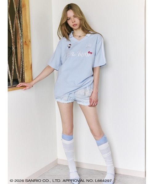 sanrio house（サンリオハウス）の「サッカーTシャツ（Tシャツ/カットソー・レディース・その他3/その他2/その他4・F）」の8枚目の写真