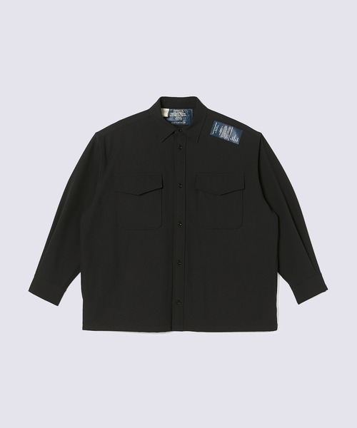 N.HOOLYWOOD(N.ハリウッド)の「【N.HOOLYWOOD】9252-SH01-006 L/S SHIRTS(シャツ/ブラウス・メンズ・ダークグレー/ブラック・40/38/36)」の2枚目の写真