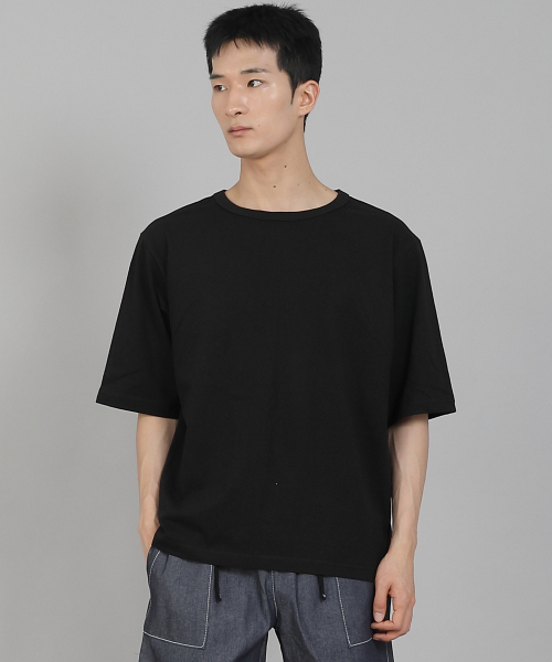 SAINTCREW(セントクルー)の「無地Rネック5部半袖TシャツRHR-896ブラック(Tシャツ/カットソー・メンズ・その他・MEDIUM/LARGE/XX-LARGE/XXXX-LARGE/XXX-LARGE/X-LARGE)」の14枚目の写真