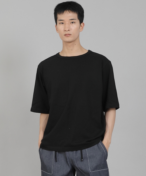 SAINTCREW(セントクルー)の「無地Rネック5部半袖TシャツRHR-896ブラック(Tシャツ/カットソー・メンズ・その他・MEDIUM/LARGE/XX-LARGE/XXXX-LARGE/XXX-LARGE/X-LARGE)」の13枚目の写真