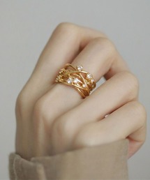 YU-KA:デザインクロスリング Design Cross Ring