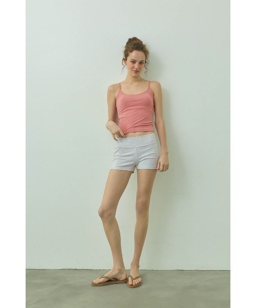 ALEXIA STAM(アリシアスタン)の「Jersey Shorts /ジャージ素材ホットパンツ(その他パンツ・レディース・ホワイト/ブラック/グレー・S/M/L)」の13枚目の写真