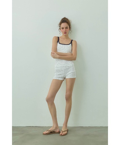 ALEXIA STAM(アリシアスタン)の「Jersey Shorts /ジャージ素材ホットパンツ(その他パンツ・レディース・ホワイト/ブラック/グレー・S/M/L)」の5枚目の写真