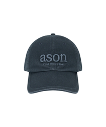 HOOP BALL CAP / CHARCOAL