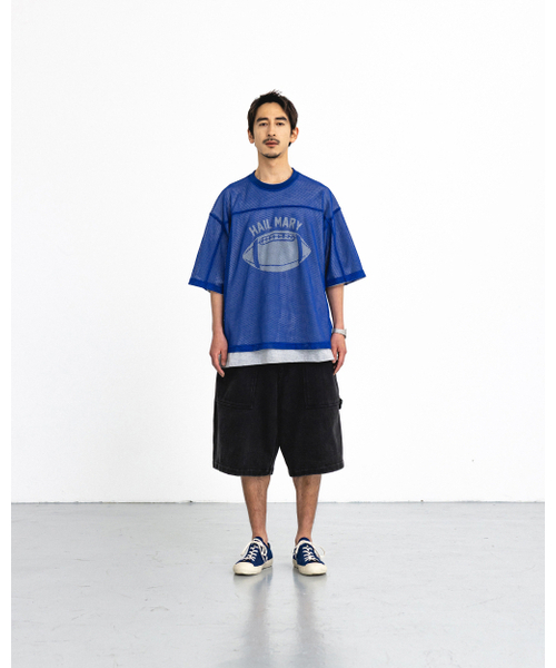 ANGLAN(アングラン)の「Washed Work Sweat Shorts - Washed Black(その他パンツ・メンズ・その他・1/2)」の3枚目の写真