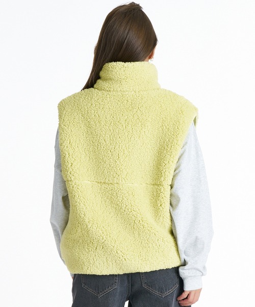 ROXY(ロキシー)の「ROXY/ロキシー ボアベスト RJK264039(ベスト・レディース・キナリ/チャコールグレー/ライム/ライトブルー・M)」の8枚目の写真