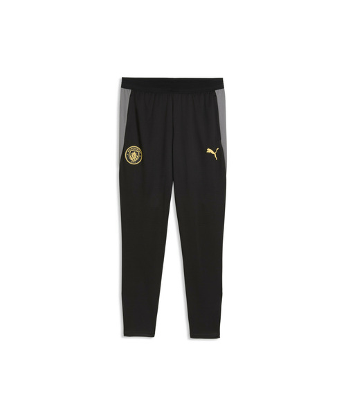 PUMA(プーマ)の「PUMA プーマ メンズ 2026-27 マンチェスターシティ FC トレーニング パンツ Wポ(その他パンツ・メンズ・ブラック×ピンク/ブルー系・MEDIUM/SMALL/LARGE/X-LARGE)」の5枚目の写真