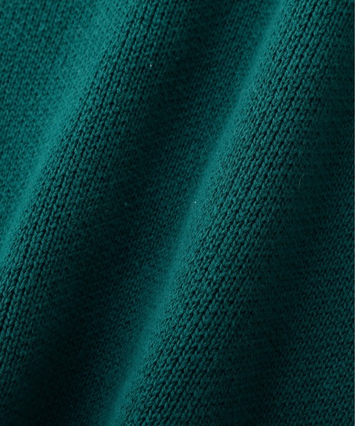 BEAVER(ビーバー)の「B omnivore/ビーオムニボー HAND STITCH CREWNECK KNIT ハンドステッチクルーネックニット(ニット/セーター・メンズ・エメラルド/グレー/ブラック・L/M)」の10枚目の写真