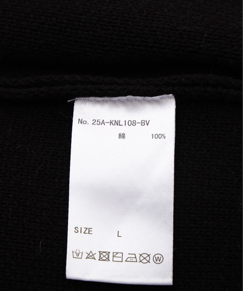 BEAVER(ビーバー)の「B omnivore/ビーオムニボー HAND STITCH CREWNECK KNIT ハンドステッチクルーネックニット(ニット/セーター・メンズ・エメラルド/グレー/ブラック・L/M)」の14枚目の写真