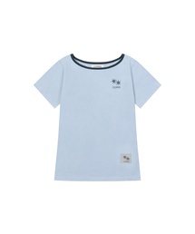 [ワンショルダー] ローラスモールロゴワンショルダー半袖Tシャツ (13カラー)
