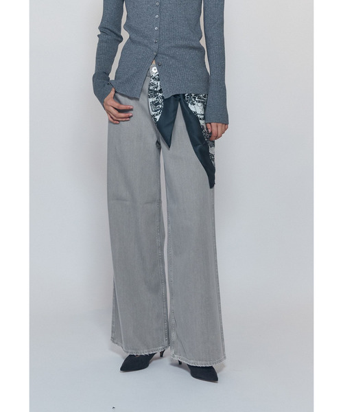 upperhights(アッパーハイツ)の「<upper hights / アッパーハイツ>"THE LAUREN"デニムパンツ(その他パンツ・レディース・ライトグレー・22/25/24/23)」の2枚目の写真