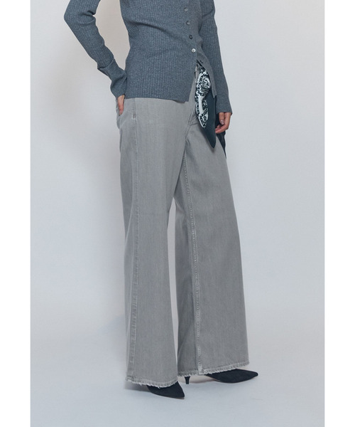 upperhights(アッパーハイツ)の「<upper hights / アッパーハイツ>"THE LAUREN"デニムパンツ(その他パンツ・レディース・ライトグレー・22/25/24/23)」の3枚目の写真