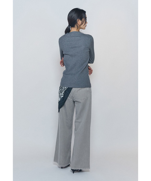 upperhights(アッパーハイツ)の「<upper hights / アッパーハイツ>"THE LAUREN"デニムパンツ(その他パンツ・レディース・ライトグレー・22/25/24/23)」の7枚目の写真