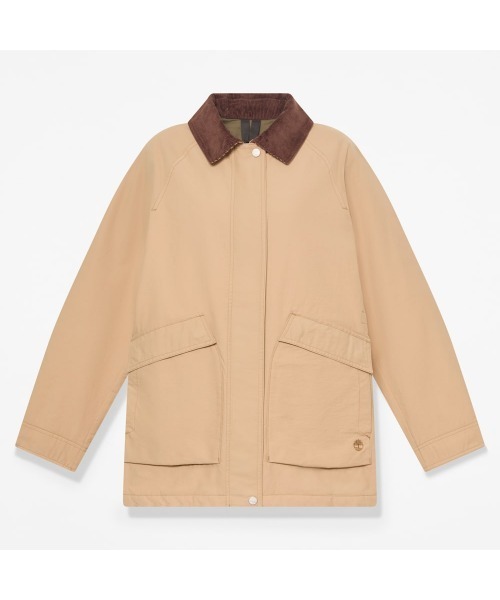 Timberland(ティンバーランド)の「ウォーターレペレント インシュレーテッド バーンコート レディース(その他アウター・レディース・ライトベージュ・LARGE/MEDIUM)」の6枚目の写真