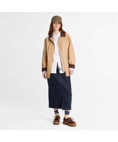 Timberland(ティンバーランド)の「ウォーターレペレント インシュレーテッド バーンコート レディース(その他アウター・レディース・ライトベージュ・LARGE/MEDIUM)」の2枚目の写真