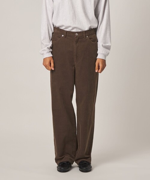 Steven Alan（スティーブンアラン）の「＜Steven Alan＞ 13W コーデュロイ 5P バギー ストレート パンツ（その他パンツ・メンズ・ブラック/ダークブラウン・XL/L/M/S）」の18枚目の写真