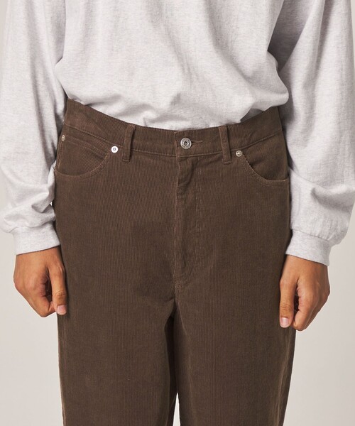 Steven Alan（スティーブンアラン）の「＜Steven Alan＞ 13W コーデュロイ 5P バギー ストレート パンツ（その他パンツ・メンズ・ブラック/ダークブラウン・XL/L/M/S）」の21枚目の写真