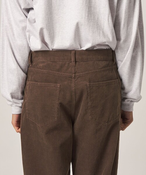 Steven Alan（スティーブンアラン）の「＜Steven Alan＞ 13W コーデュロイ 5P バギー ストレート パンツ（その他パンツ・メンズ・ブラック/ダークブラウン・XL/L/M/S）」の22枚目の写真