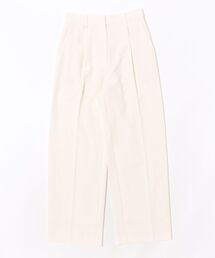 CLANE/クラネ/2WAY TUCK STRAIGHT PANTS