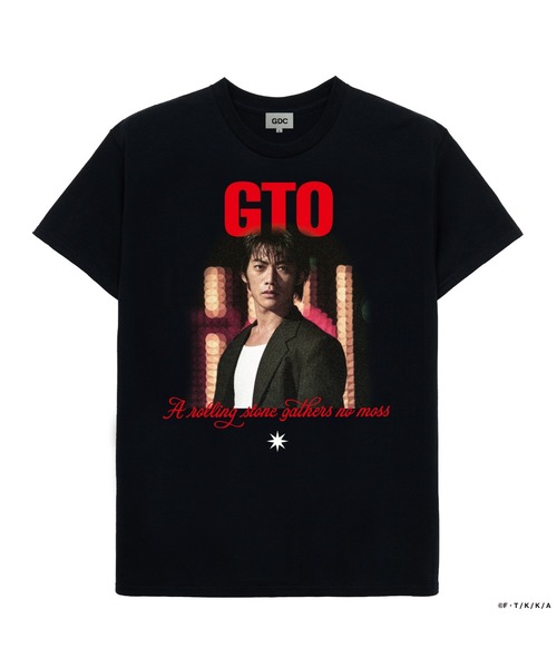 GDC(ジーディーシー)の「【GTO×GDC】GTO Tee(Tシャツ/カットソー・メンズ・ブラック・MEDIUM/SMALL/XX-LARGE/X-LARGE/LARGE)」の1枚目の写真