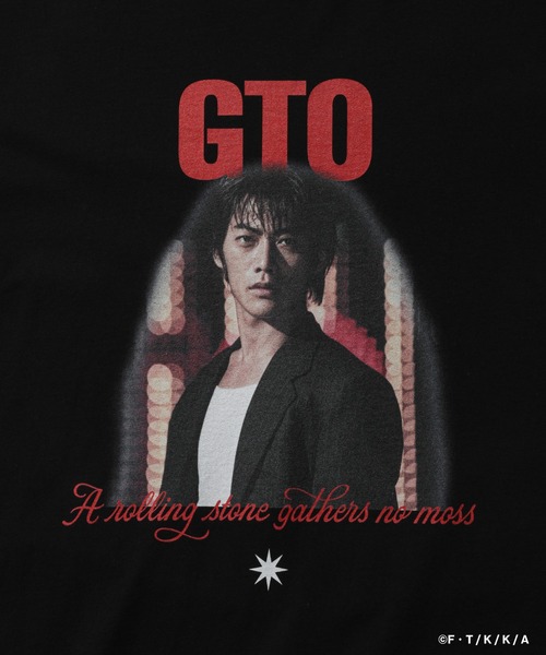 GDC(ジーディーシー)の「【GTO×GDC】GTO Tee(Tシャツ/カットソー・メンズ・ブラック・MEDIUM/SMALL/XX-LARGE/X-LARGE/LARGE)」の2枚目の写真