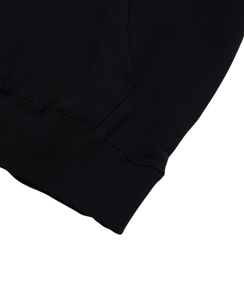 X-girl(エックスガール)の「MILLS LOGO LAYERED PATCH SWEAT HOODIE(パーカー・レディース・パープル/アッシュ/ブラック・S/M/L)」の13枚目の写真