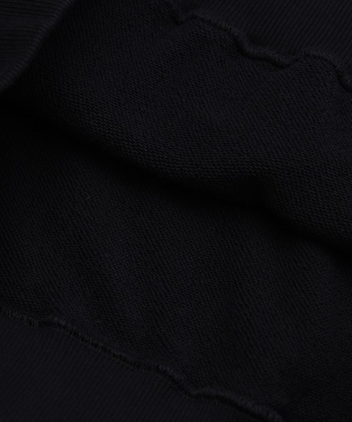 X-girl(エックスガール)の「MILLS LOGO LAYERED PATCH SWEAT HOODIE(パーカー・レディース・パープル/アッシュ/ブラック・S/M/L)」の14枚目の写真