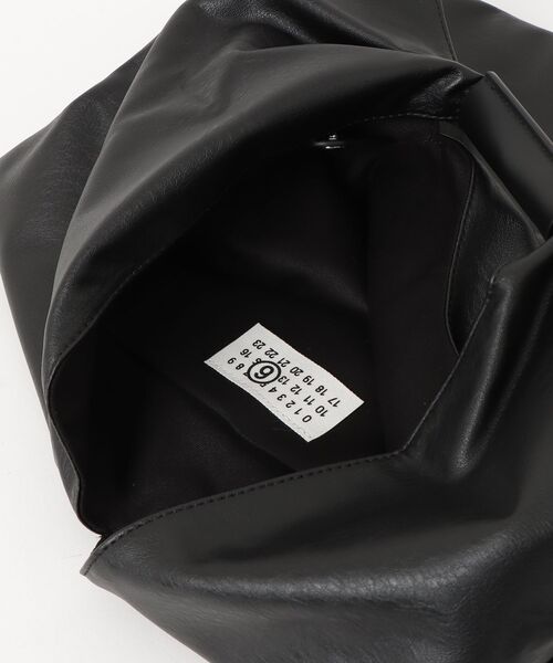MM6 Maison Margiela（ｴﾑｴﾑｼｯｸｽ ﾒｿﾞﾝ ﾏﾙｼﾞｪﾗ）の「CLASSIC JAPANESE HANDBAG S54WD0039_2（ショルダーバッグ・メンズ・ブラック・FREE）」の5枚目の写真