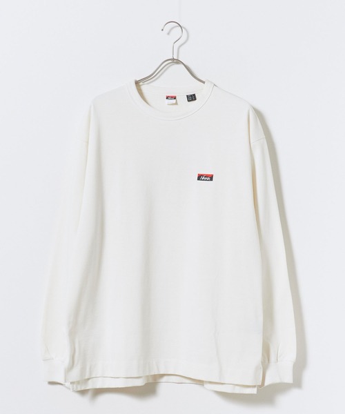 NANGA(ナンガ)の「NANGA/ナンガ ECO HYBRID BOX LOGO EMBROIDERY L/S TEE エコハイブリッドボックスロゴエンブロイダリー長袖Tシャツ ロンT 胸ロゴ刺繍 袖リブ 裾スリット シンプル ワンポイント メンズ レディース 2026年 秋 秋服 冬 冬服(Tシャツ/カットソー・メンズ・ホワイト/ブラック/ライトグレー/ブラウン・S/M/L/XL)」の22枚目の写真
