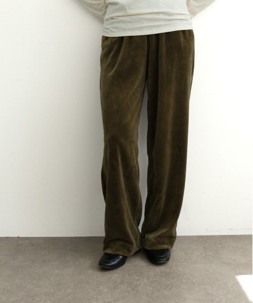 WALANCE(ワランス)の「COTTON VELOUR WIDE PANTS(その他パンツ・レディース・スミクロ・FREE)」の18枚目の写真
