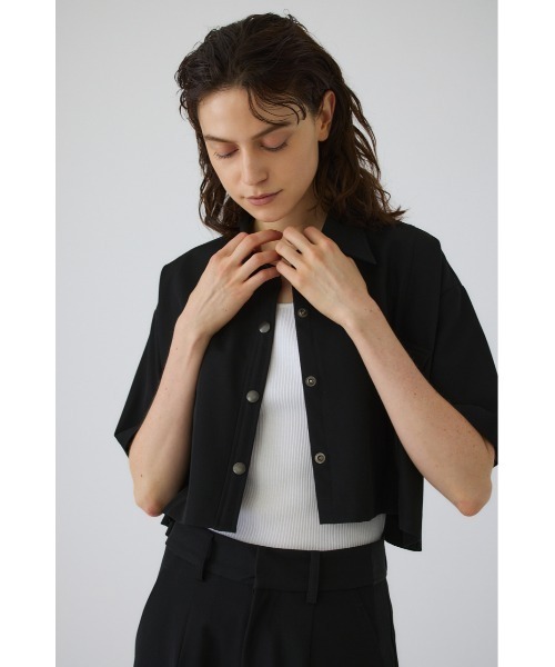 RIM.ARK(リムアーク)の「Oblong short JK(オブロング ショート ジャケット)(その他アウター・レディース・ベージュ/ブラック・FREE)」の22枚目の写真